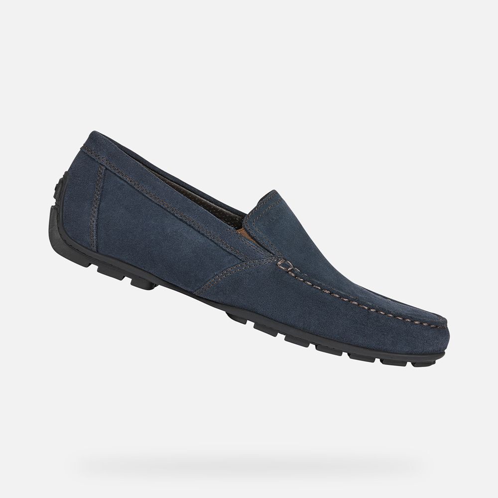 Geox Erkek Loafers Koyu Mavi - Moner - WDS-503872